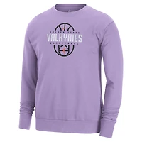 Sweat-shirt unisexe Nike violet Golden State Valkyries 2026 Dri-FIT d'entraînement