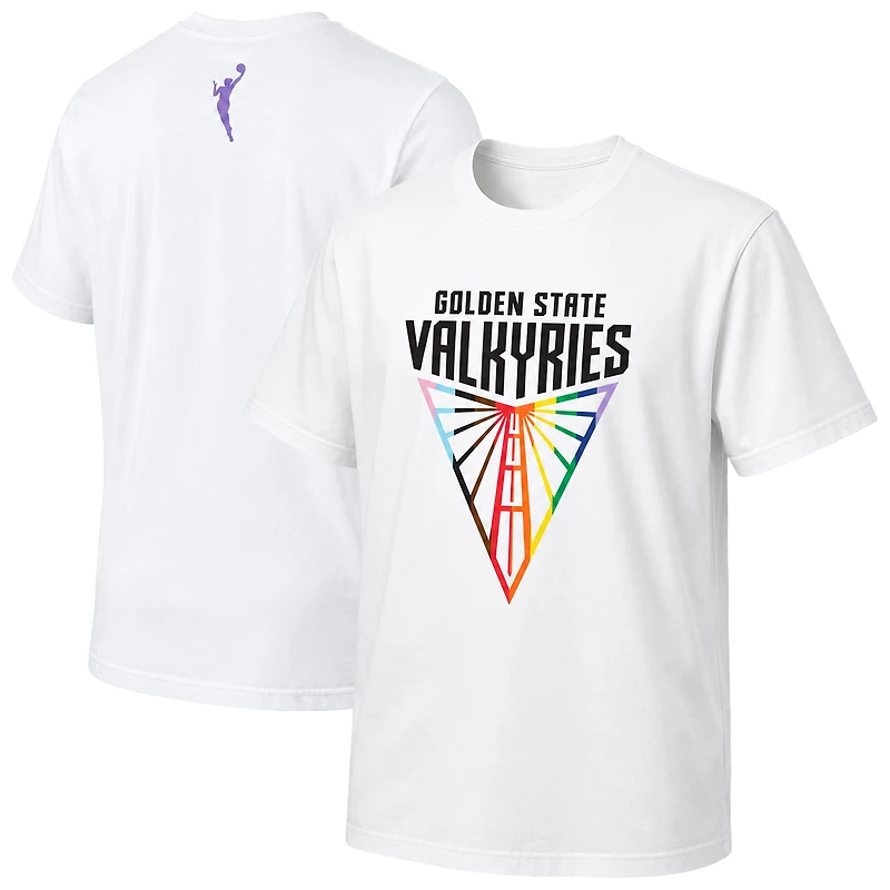 T-shirt unisexe Oaklandish White Golden State Valkyries Logo Love