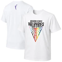 T-shirt unisexe Oaklandish White Golden State Valkyries Logo Love