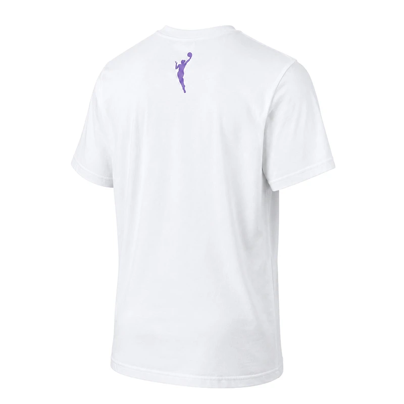 Unisex Oaklandish White Golden State Valkyries Logo Love T-Shirt
