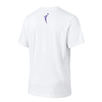 Unisex Oaklandish White Golden State Valkyries Logo Love T-Shirt