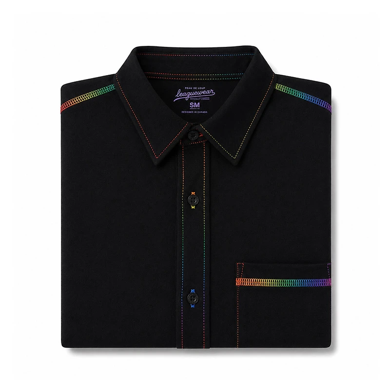 Unisex Peau De Loup  Black Golden State Valkyries Club Button-Up Shirt