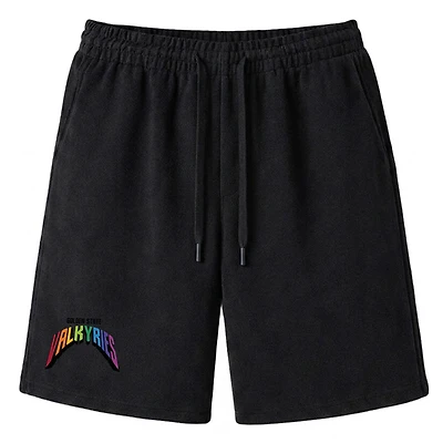 Unisex Peau De Loup  Black Golden State Valkyries Club Shorts