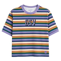 Unisex Peau De Loup  Purple Golden State Valkyries Boxy T-Shirt