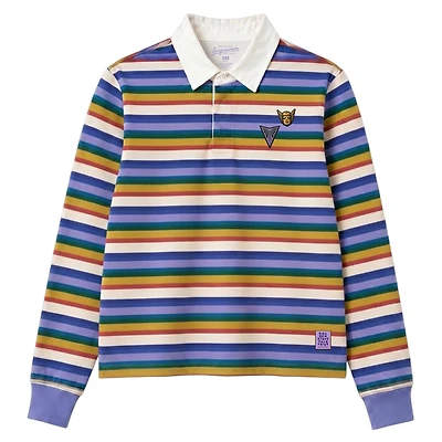 Unisex Peau De Loup  Purple Golden State Valkyries League Long Sleeve Polo