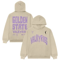 Unisex Playa Society  Oatmeal Golden State Valkyries Established Hoodie