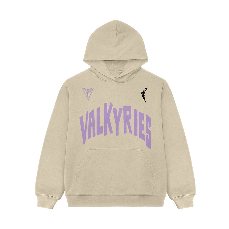 Unisex Playa Society  Oatmeal Golden State Valkyries Established Hoodie