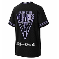 Maillot de football unisexe round21 noir Golden State Valkyries