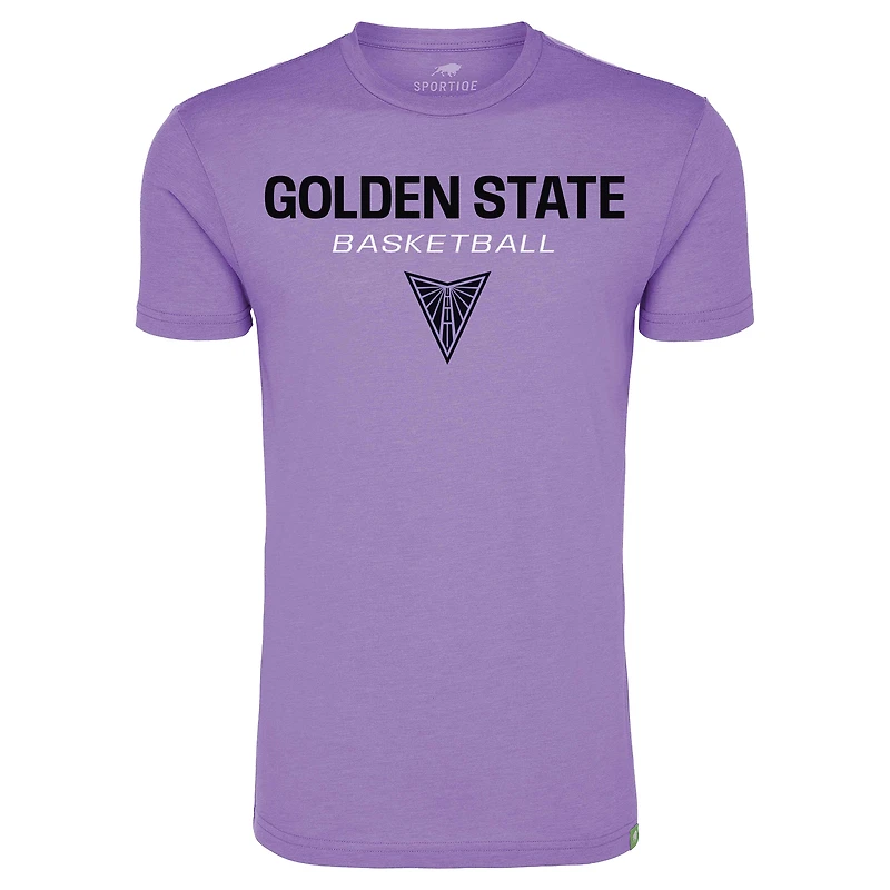Unisex Sportiqe  Violet Golden State Valkyries Comfy Tri-Blend T-Shirt