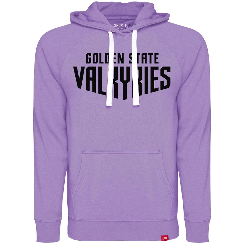 Sweat à capuche unisexe Sportiqe Violet Golden State Valkyries Olsen Tri-Blend