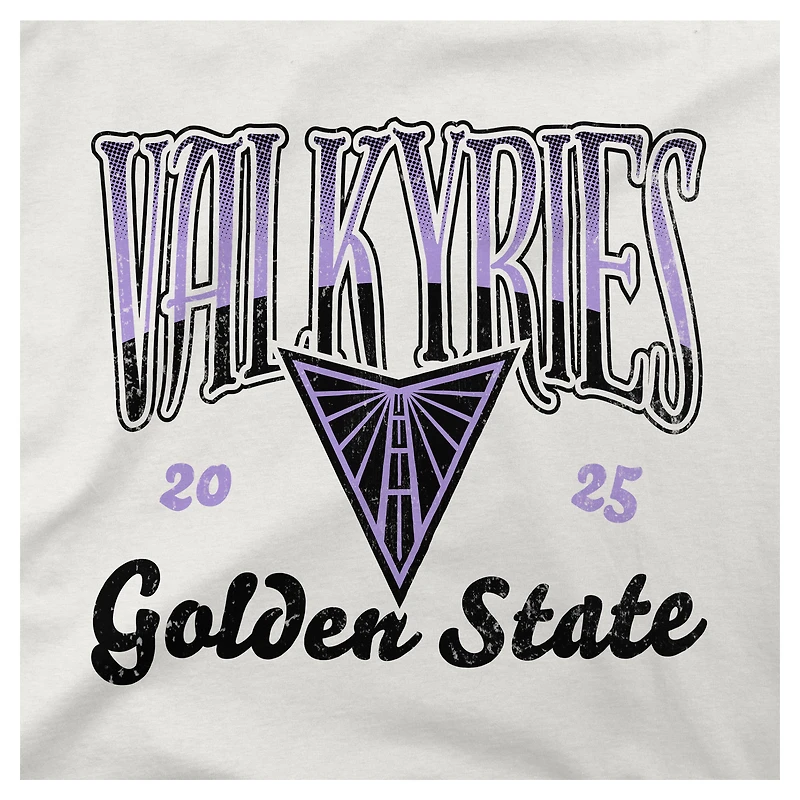 Unisex Stadium Essentials Oatmeal Golden State Valkyries Sky High Fleece Crew Neck Sweatshirt
