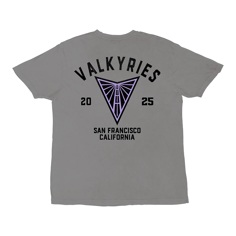 Unisex Stadium Essentials Purple Golden State Valkyries Oversized Vintage Wash T-Shirt
