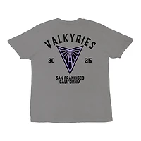 Unisex Stadium Essentials Purple Golden State Valkyries Oversized Vintage Wash T-Shirt