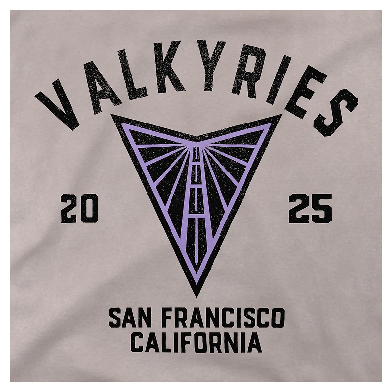 Unisex Stadium Essentials Purple Golden State Valkyries Oversized Vintage Wash T-Shirt