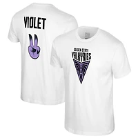 T-shirt unisexe Stadium Essentials blanc avec nom et numéro de la mascotte des Golden State Valkyries