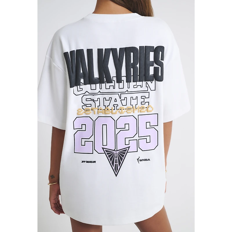 Unisex  White Golden State Valkyries Graphic T-Shirt
