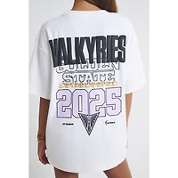 Unisex  White Golden State Valkyries Graphic T-Shirt