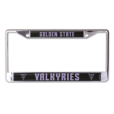 WinCraft Golden State Valkyries Laser Cut Metal License Plate Frame