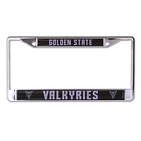 WinCraft Golden State Valkyries Laser Cut Metal License Plate Frame