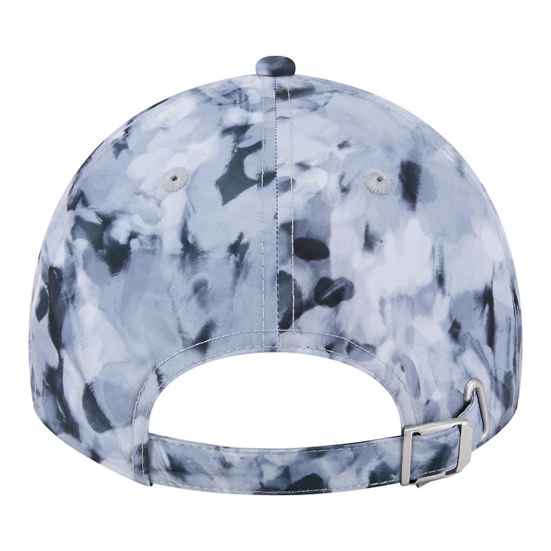 Women's New Era Eclipse Black Golden State Valkyries Floral Print Casual Classic Adjustable Hat
