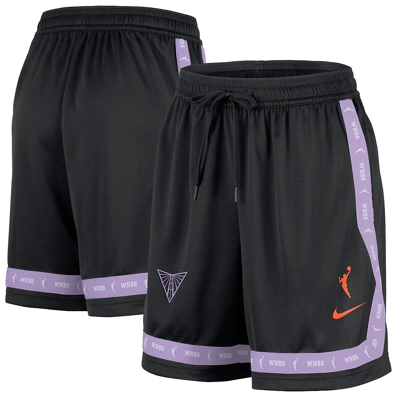 Women's Nike Black Golden State Valkyries Crossover Practice Shorts
