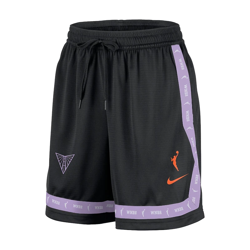 Women's Nike Black Golden State Valkyries Crossover Practice Shorts