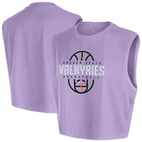 Women's Nike Violet Golden State Valkyries 2026 Authentic On-Court Sleeveless Cropped T-Shirt