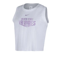 Débardeur en maille Nike Golden State Valkyries blanc pour femme