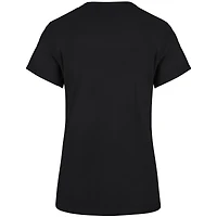 Women's Profile x 47 Black Golden State Valkyries Logo Lockup Plus V-Neck T-Shirt