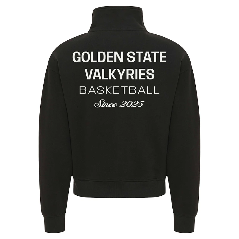 Pull-over à col zippé Marant de la collection Sportiqe Athletic Club pour femme, couleur anthracite Golden State Valkyries.