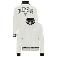Women's Sportiqe Cream Golden State Valkyries Athletic Club Collection Sutton French Terry Full-Zip Jacket