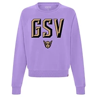 Women's Sportiqe  Violet Golden State Valkyries Ashlyn Raglan Crewneck Sweatshirt