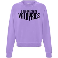 Sweat-shirt raglan violet Sportiqe Golden State Valkyries Ashlyn pour femme