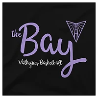 T-shirt noir Stadium Essentials pour femme Golden State Valkyries, troisième quart-temps