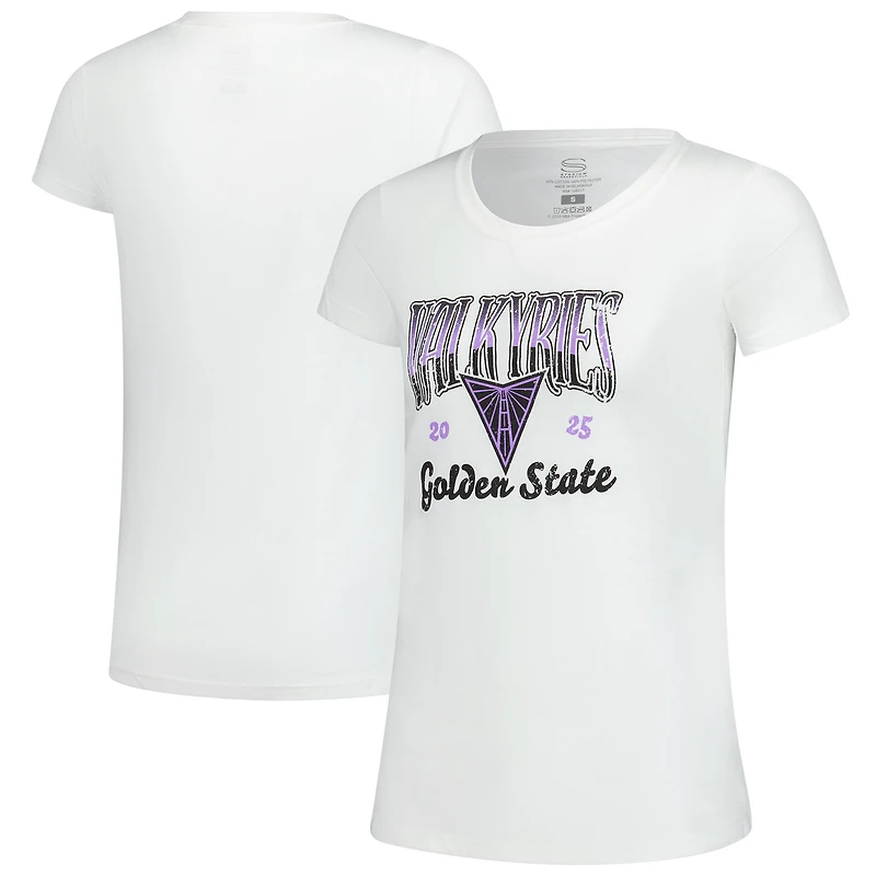 Women's Stadium Essentials White Golden State Valkyries Sky High T-Shirt