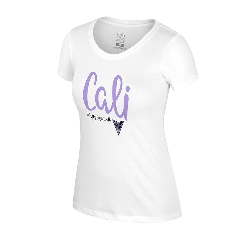 Women's Stadium Essentials White Golden State Valkyries Third Quarter T-Shirt