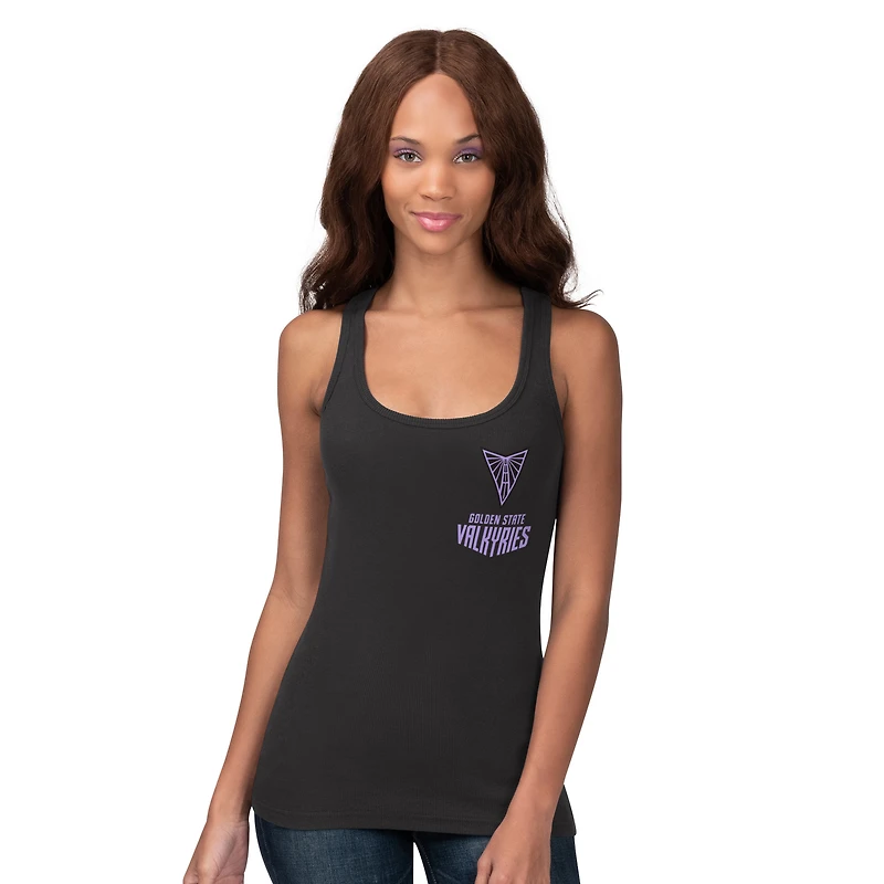 Women's Starter Black Golden State Valkyries 30th Anniversary Preseason Tank Top