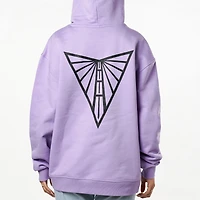 Women's The Wild Collective Violet Golden State Valkyries Icon Fleece Pullover Hoodie
