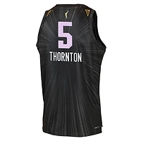 Youth Nike Kayla Thornton Anthracite Golden State Valkyries Victory Jersey - Rebel Edition