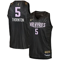 Maillot Nike Kayla Thornton anthracite Golden State Valkyries Victory pour enfant - Édition Rebelle