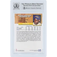 Chris Webber Golden State Warriors Autographed 1993-94 Skybox NBA Hoops #341 Beckett Fanatics Witnessed Authenticated Rookie Card