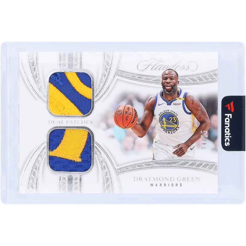 Draymond Green Golden State Warriors 2024-25 Panini Flawless Dual Game-Used Relics #DP-DGR #9/25 Card