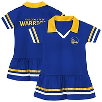 Robe de soirée pour filles Outerstuff Royal Golden State Warriors Star Player Fashion Dress