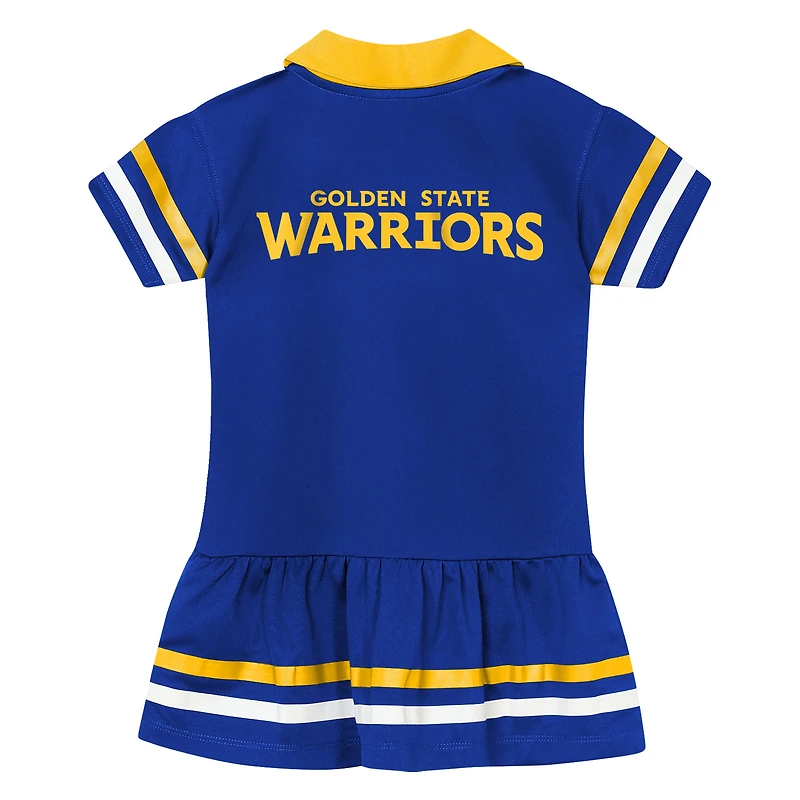 Girls Outerstuff Royal Golden State Warriors Star Player Fashion Dress