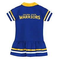 Girls Outerstuff Royal Golden State Warriors Star Player Fashion Dress