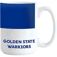 Golden State Warriors 15 onces. Tasse à blocs de couleurs