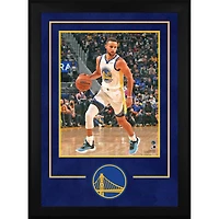 Cadre vertical de luxe Golden State Warriors 16" x 20" avec logo de l'équipe