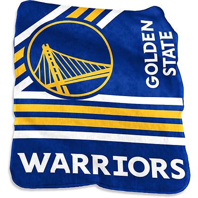 Couverture Raschel en peluche 50'' x 60'' Golden State Warriors