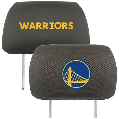 Golden State Warriors Car Head Rest Cover