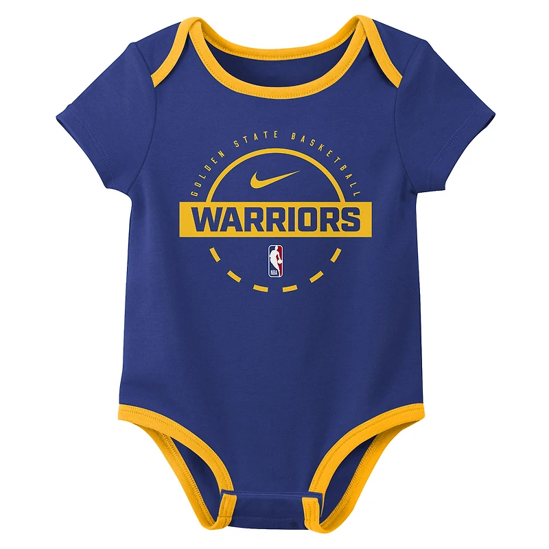 Ensemble deux pièces Nike Golden State Warriors pour bébé et nouveau-né